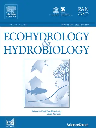 Capa da revista Ecohydrology & Hydrobiology