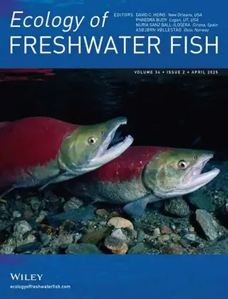 Capa da revista Ecology of Freshwater Fish