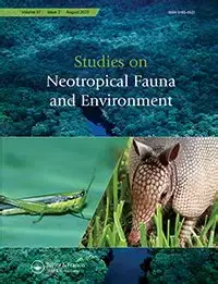 Capa da revista Studies on Neotropical Fauna and Environment